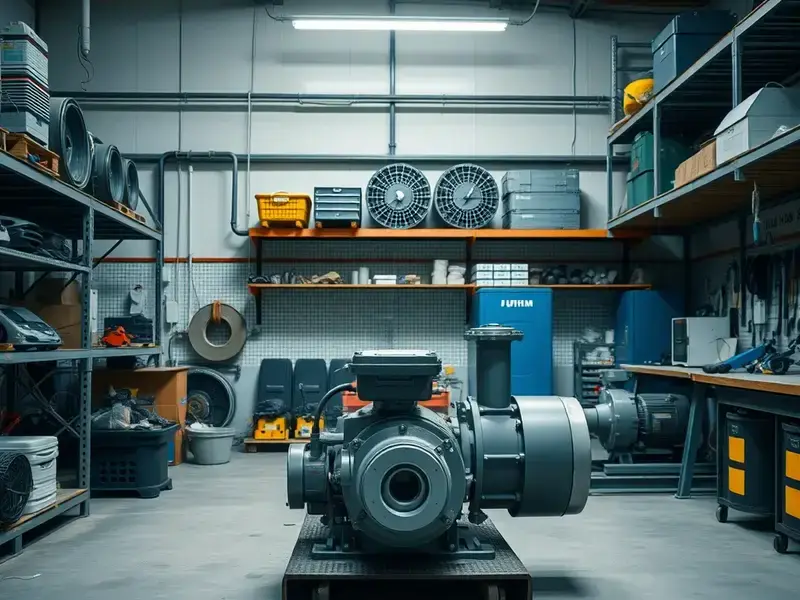 ポンプ修理工場